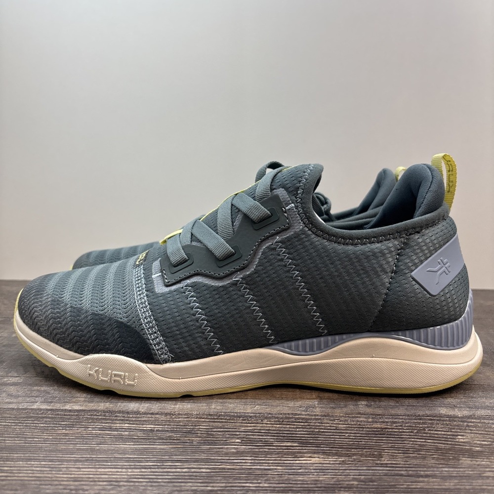 KURU Stride Move Women's 8.5 Sneaker Shoe Blue Haze-Lime Sorbet $149 NEW